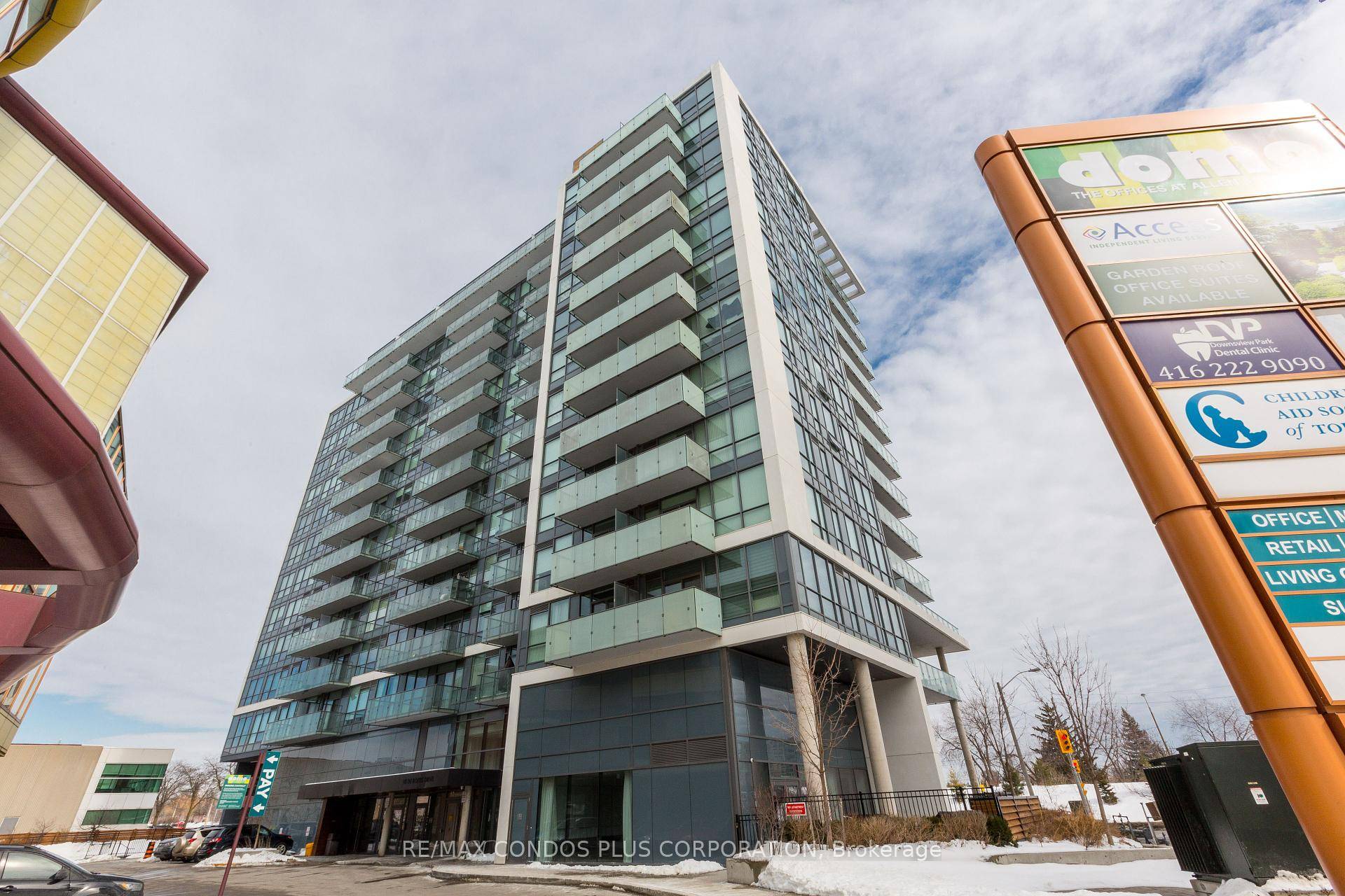 Bright and spacious 1 bedroom condo in the newly built 2021 Avro Condominiums, located steps from Sheppard West Subway Station in North York.