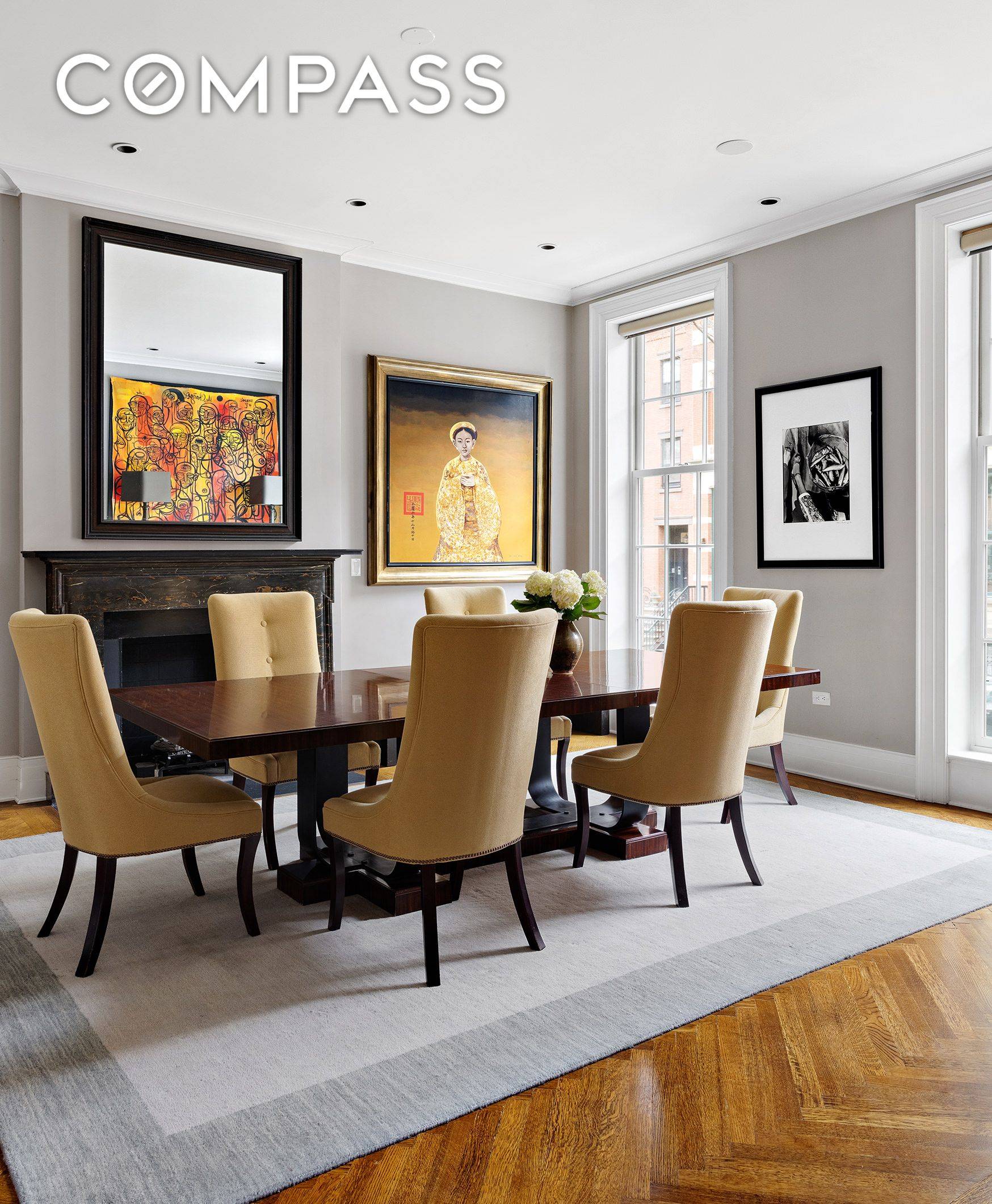 A contemporary behemoth hidden behind a stately, 19th century Greek Revival facade, 126 Pacific Street presents the pinnacle of Brooklyn townhouse living.