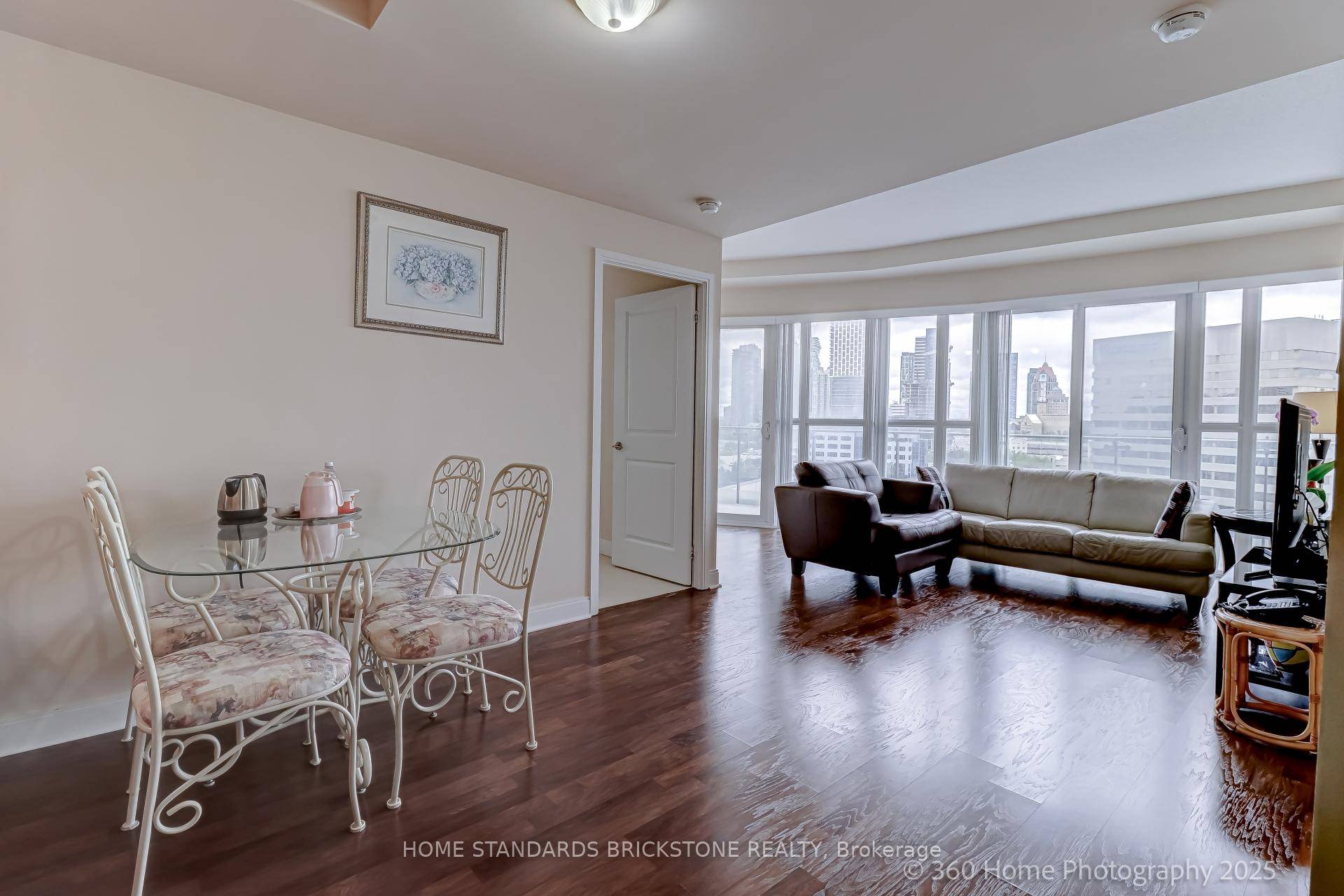 Suite Area 965sqft A Wrap Around Balcony 295sqft W An Expansive And Encompassing View of The Cityscape Total 1, 260sqft.
