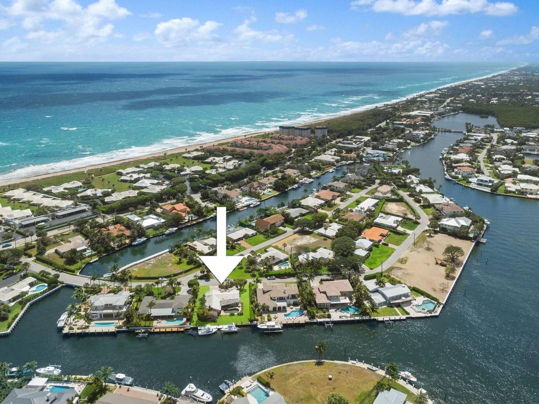 Experience premier waterfront living in the heart of Ocean Ridge !