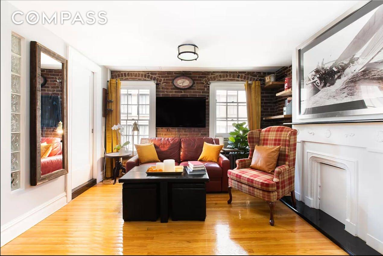 West Village Gem is a historic building with a beautiful hidden shared garden.