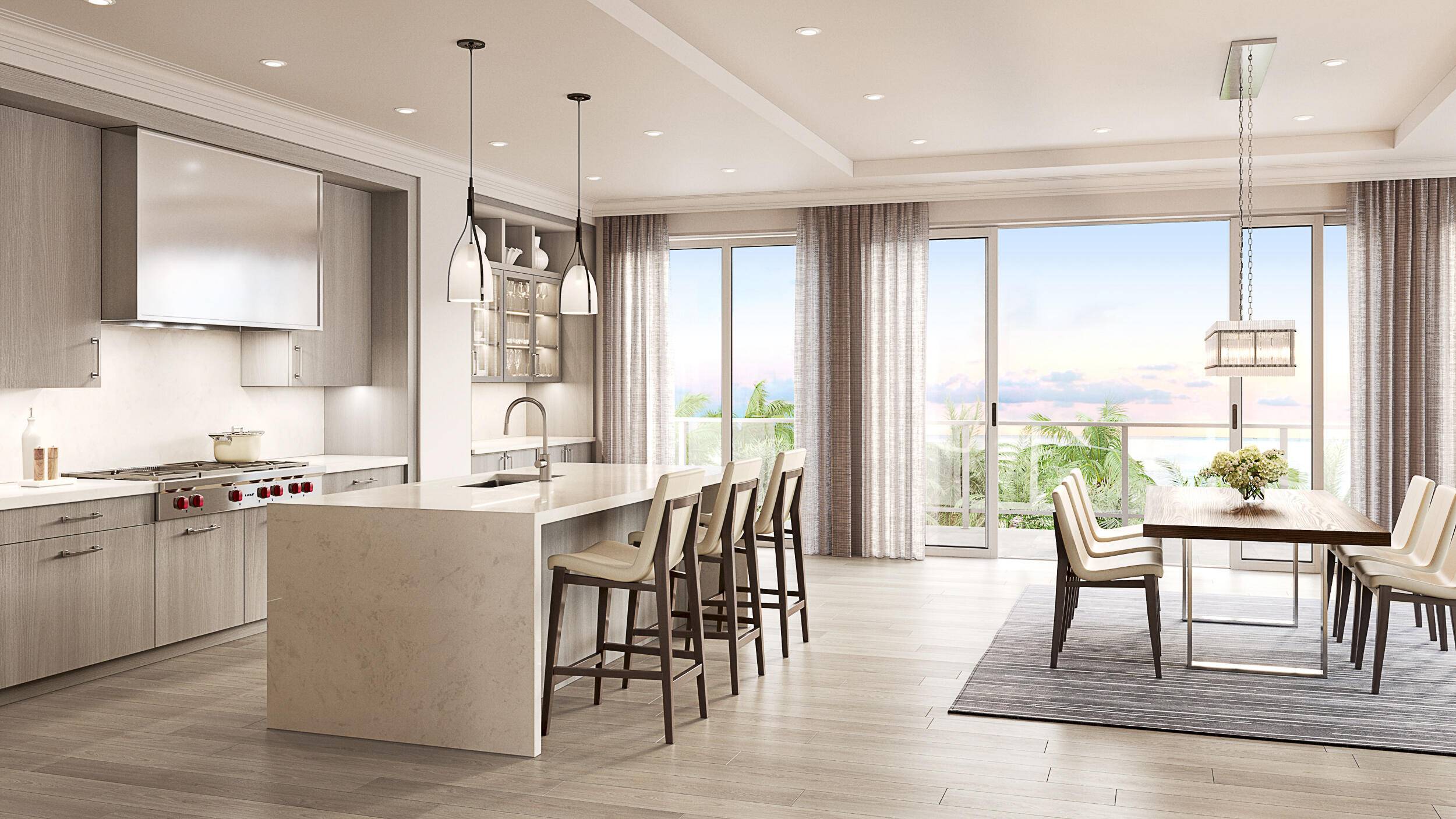Showroom Now Open ! New construction just 400 yards to the beach.