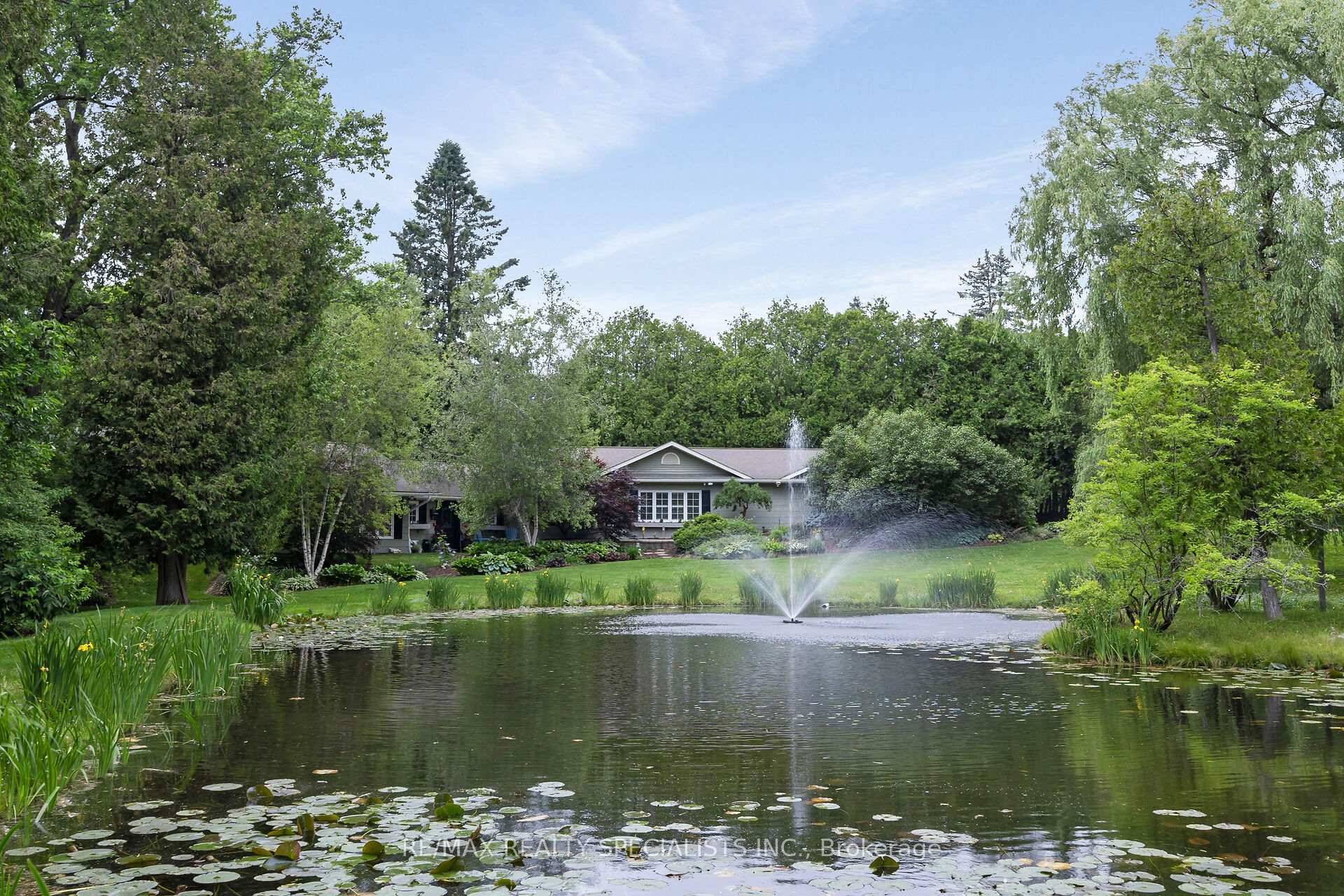 Discover unparalleled luxury and privacy in this stunning 5 bedroom, 3 bath executive bungalow, nestled on 3.