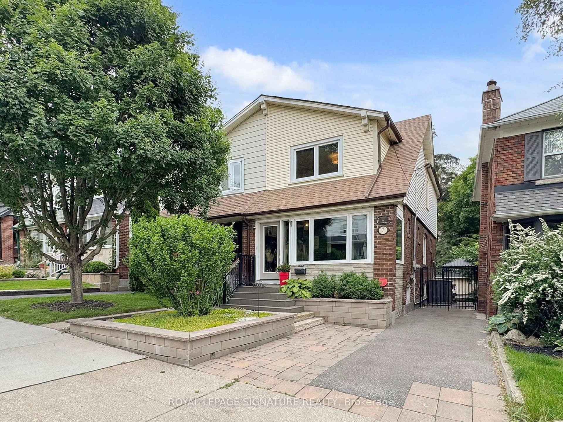Tucked into a quiet, tree lined street in the Upper Beaches.