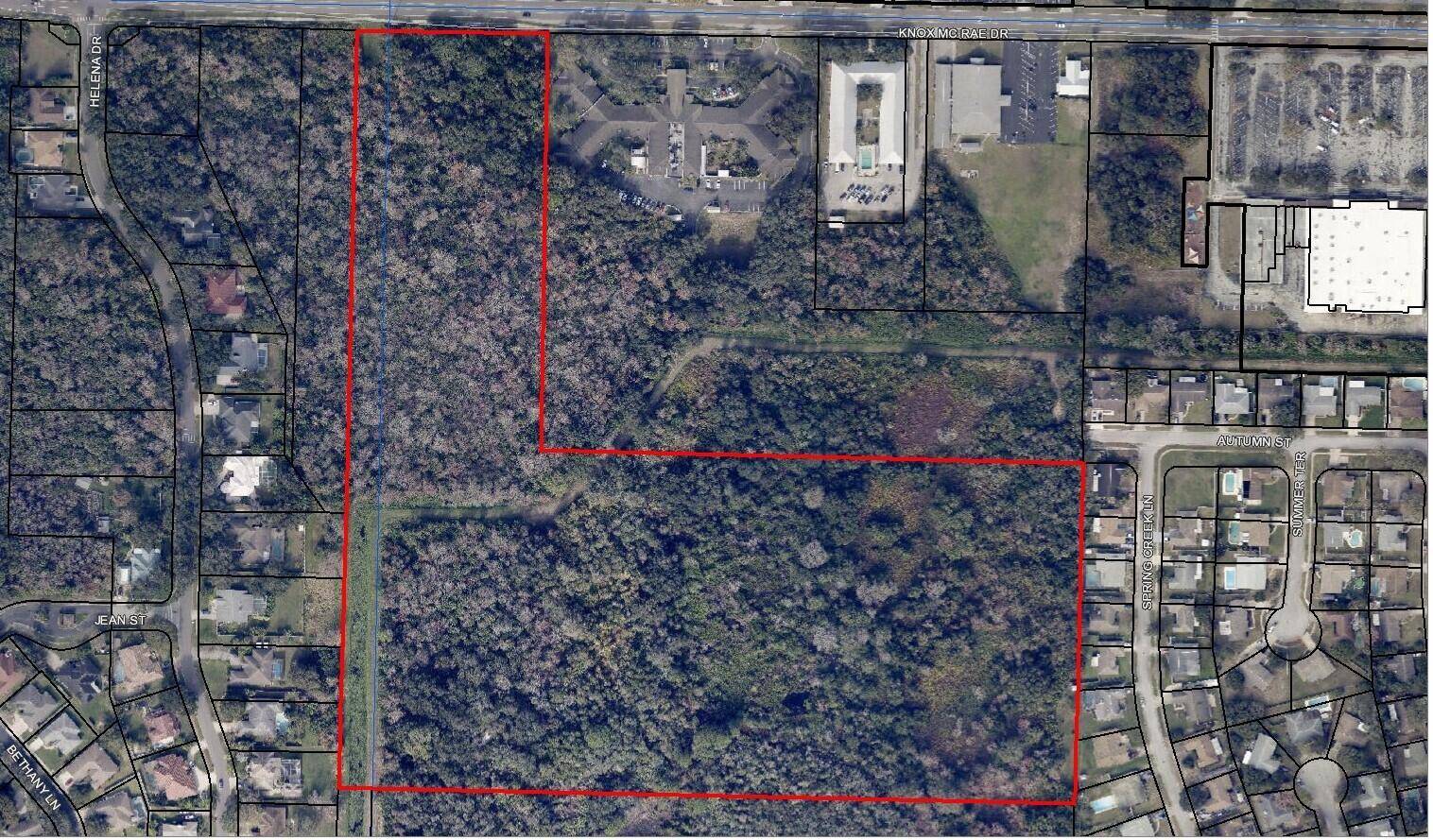 Over 26 acres of vacant land for residential or multifamily development in Titusville in Brevard County on the Space Coast.