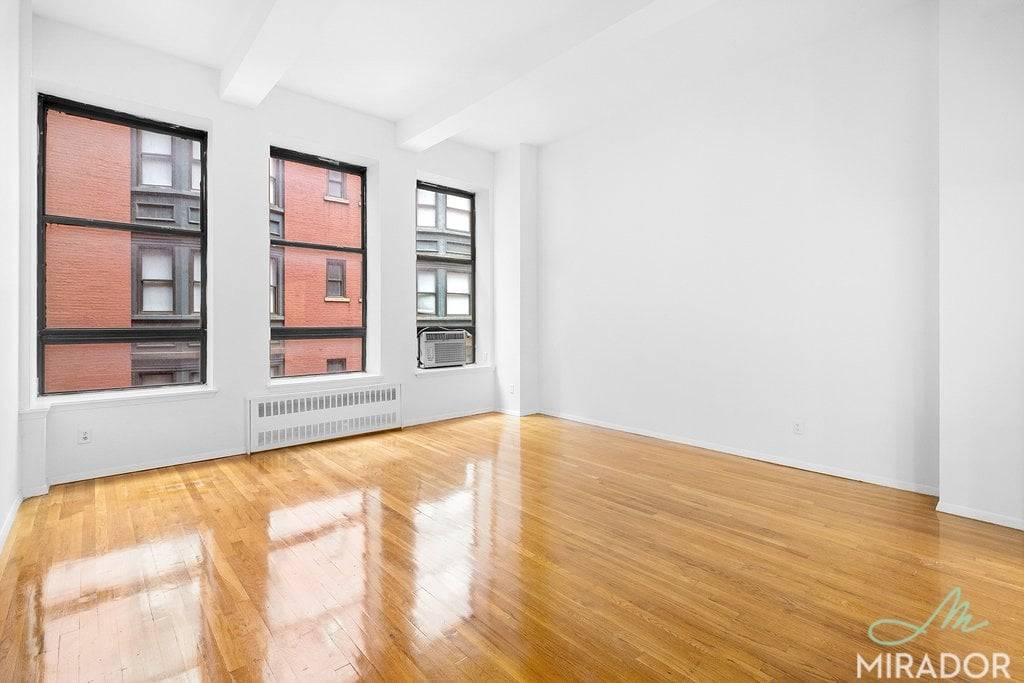 Brand new, gut renovated, MASSIVE lofty one bedroom !