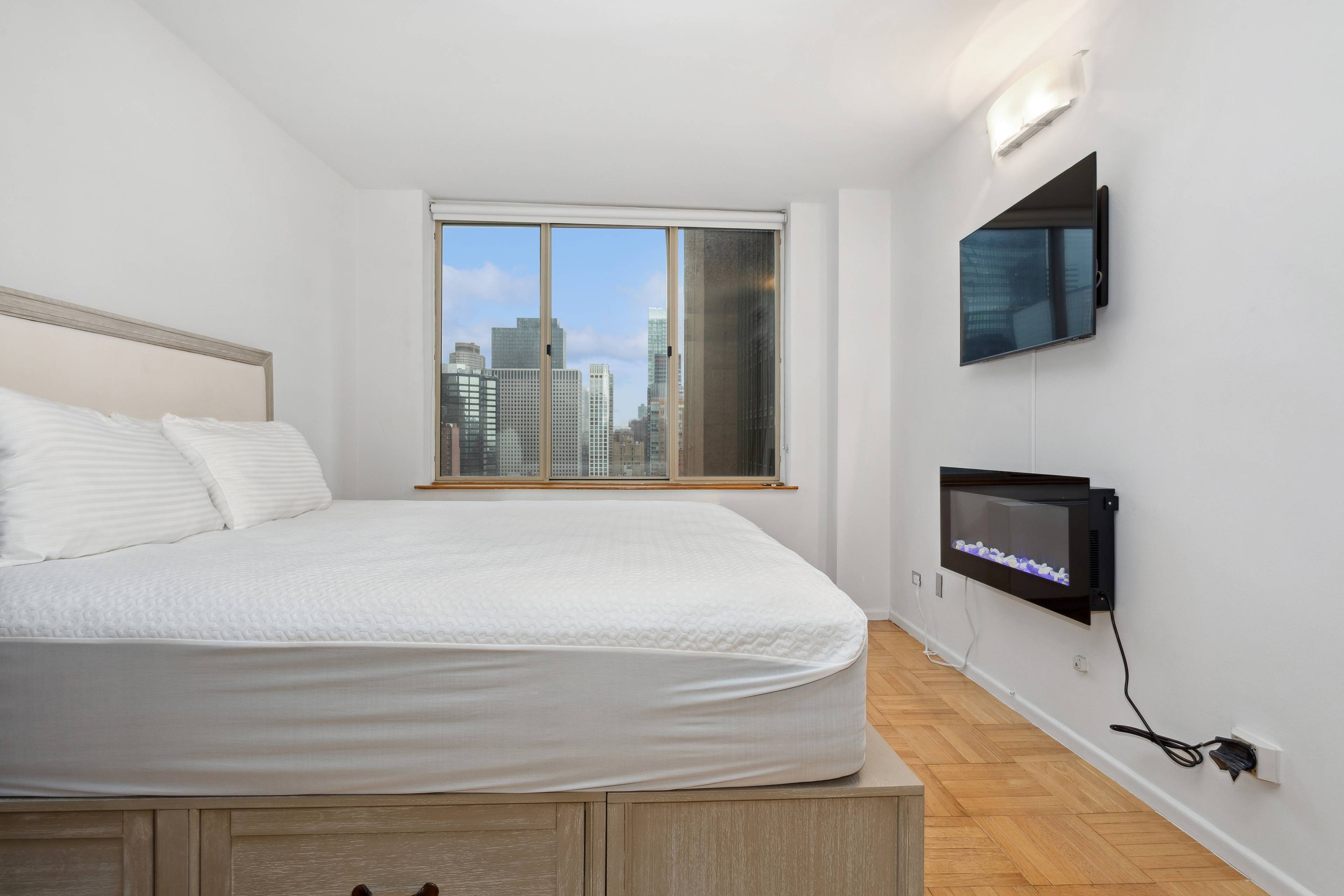 Enjoy this fully furnished 1 bedroom apartment, ideally situated on a high floor within the meticulously maintained Club at Turtle Bay Condo building.