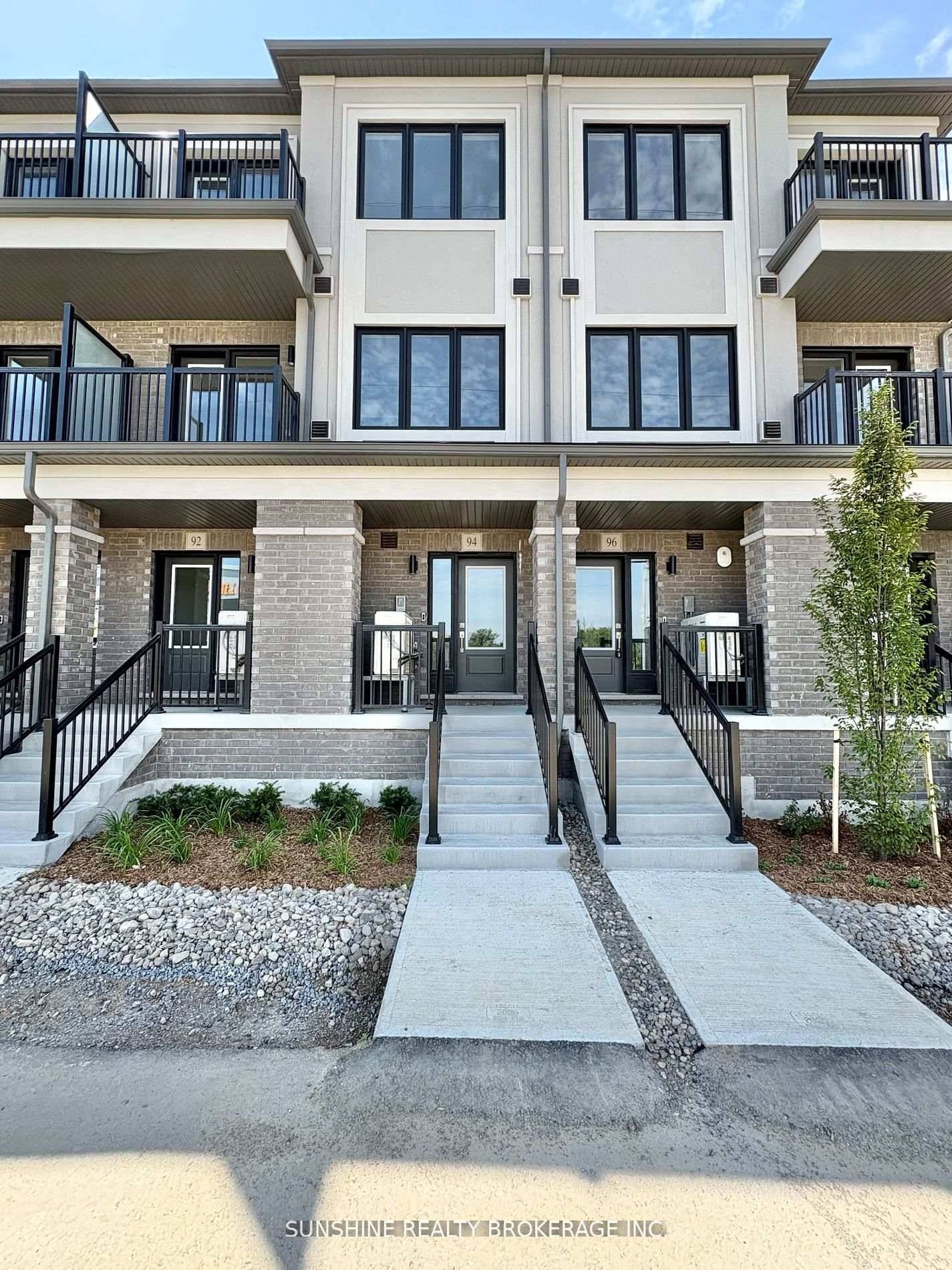 Brand new townhouse featuring 2 spacious bedrooms, 2 full bathrooms, and 1 powder room.