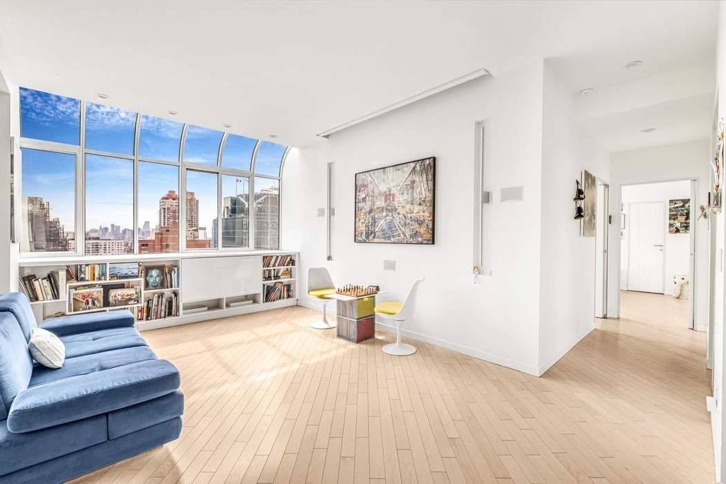 Welcome to Luxury Penthouse Living in the heart of Midtown a spectacularly renovated two bedroom, two bathroom home effortlessly blending style, sophistication, and comfort.