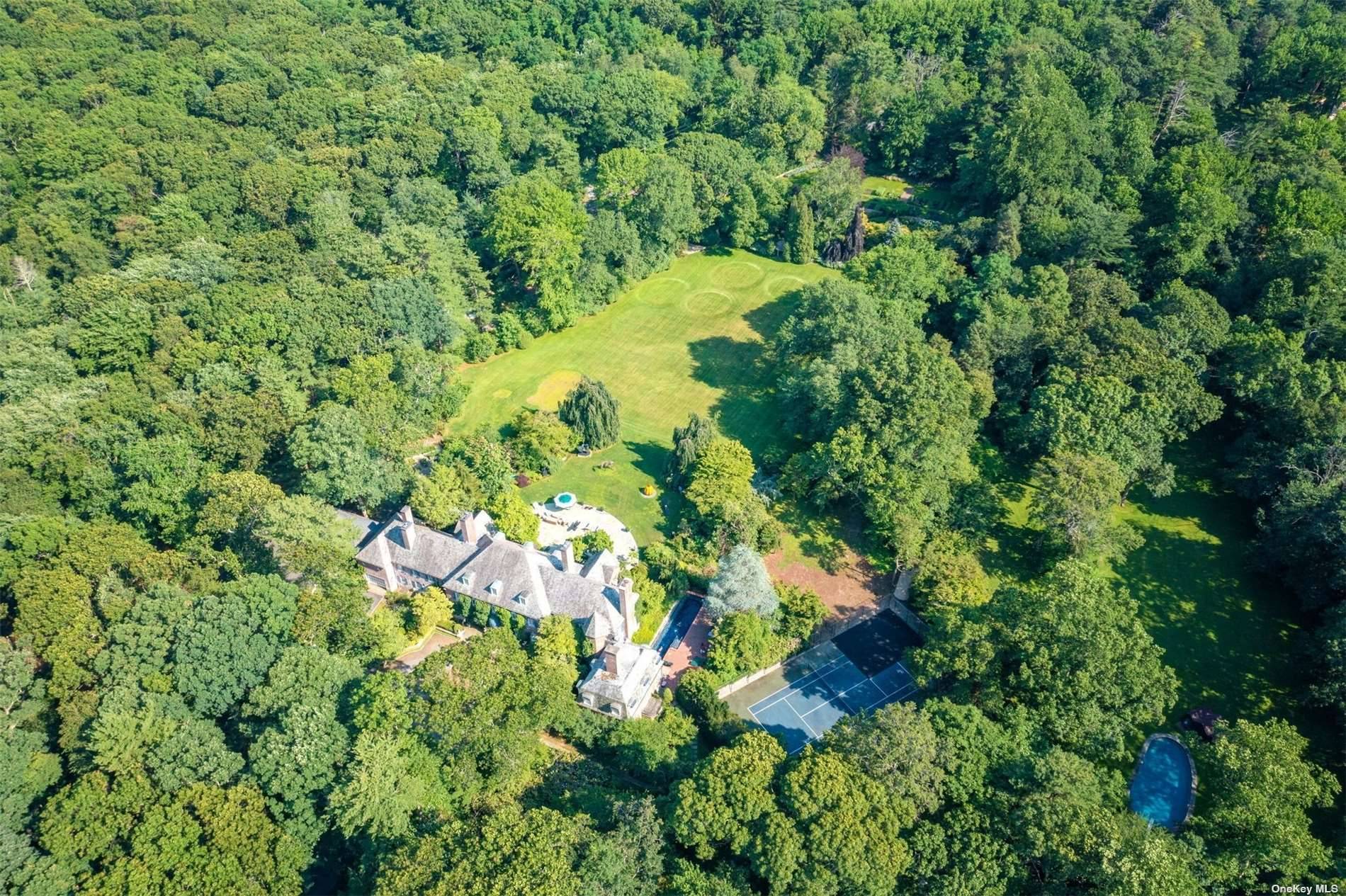 Magnificent Terrapin Hill is a bespoke estate located in the Village of Matinecock.