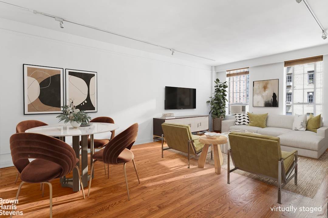 Welcome to this oversized one bedroom pre war residence at The Parc Vendôme Condominium.