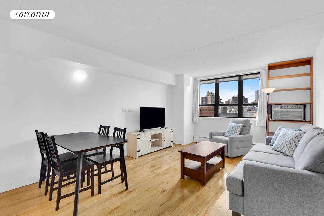 Bright One Bedroom Condo at 300 West 110th Street Manhattan Valley Welcome to Unit 9F at Towers on the Park a sun filled one bedroom condo with western exposure and ...