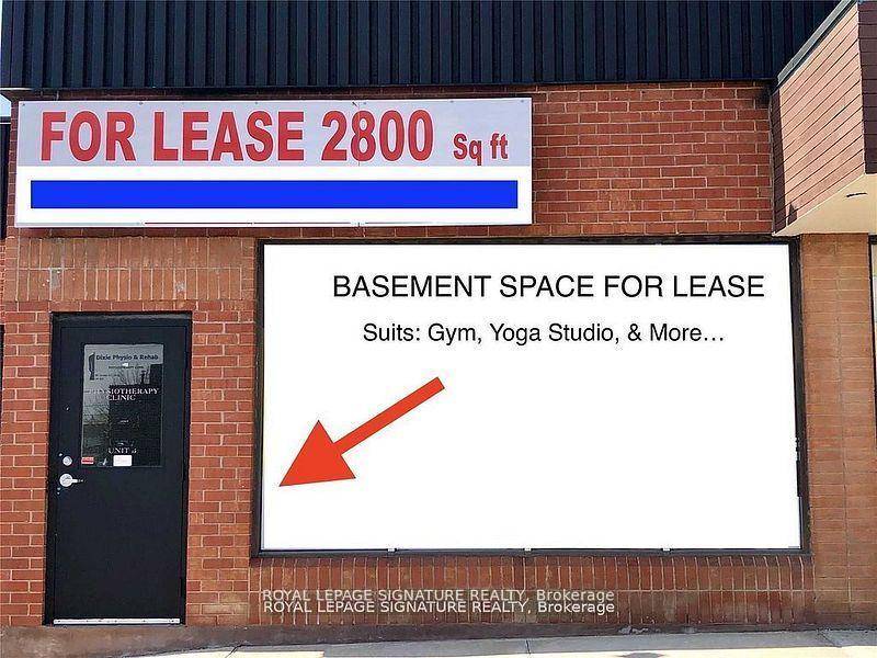 Basement Lower Level Retail Space For Lease !