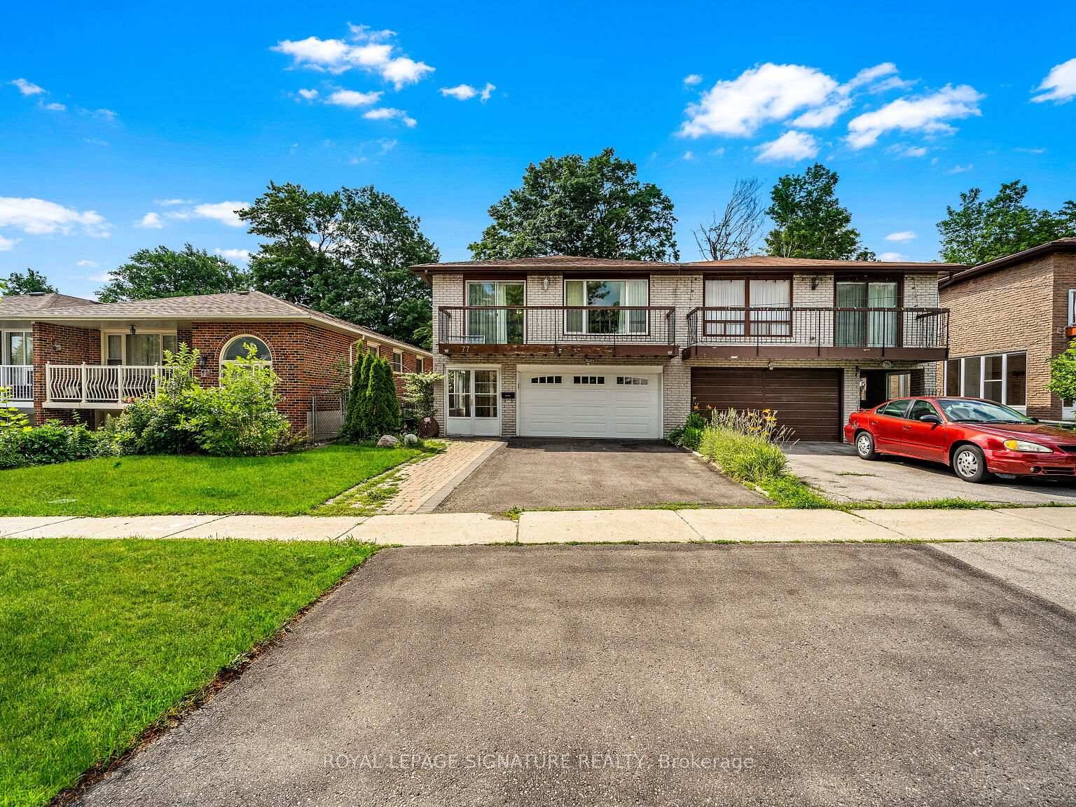 Beautiful and spacious semi attached walk out basement in a prime location !