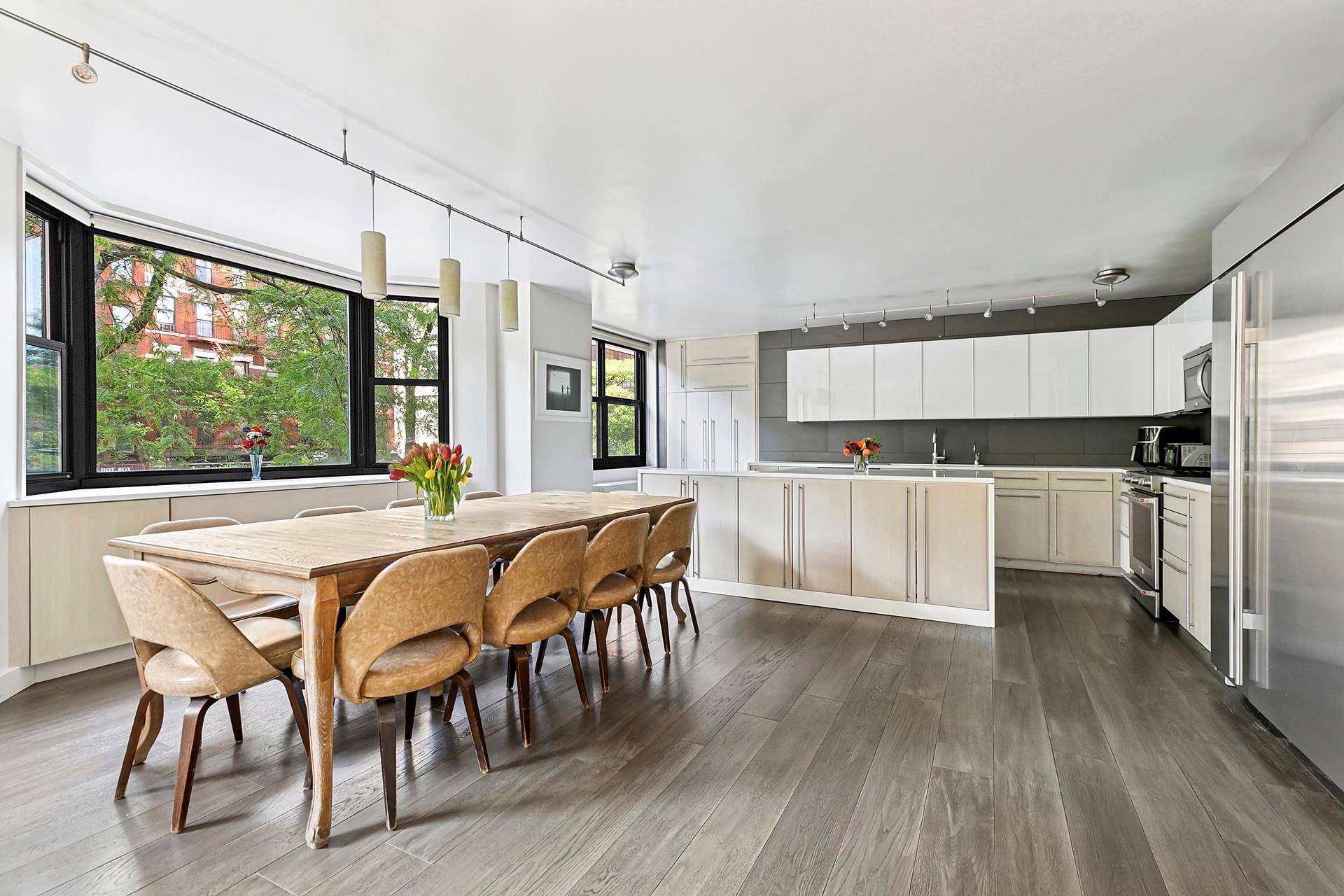 This exquisitely renovated, sun drenched 3 bedroom, 2.