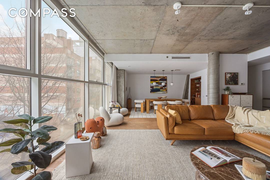 Sleek, ultra modern LES condo with refined industrial finishes and exceptional natural light.