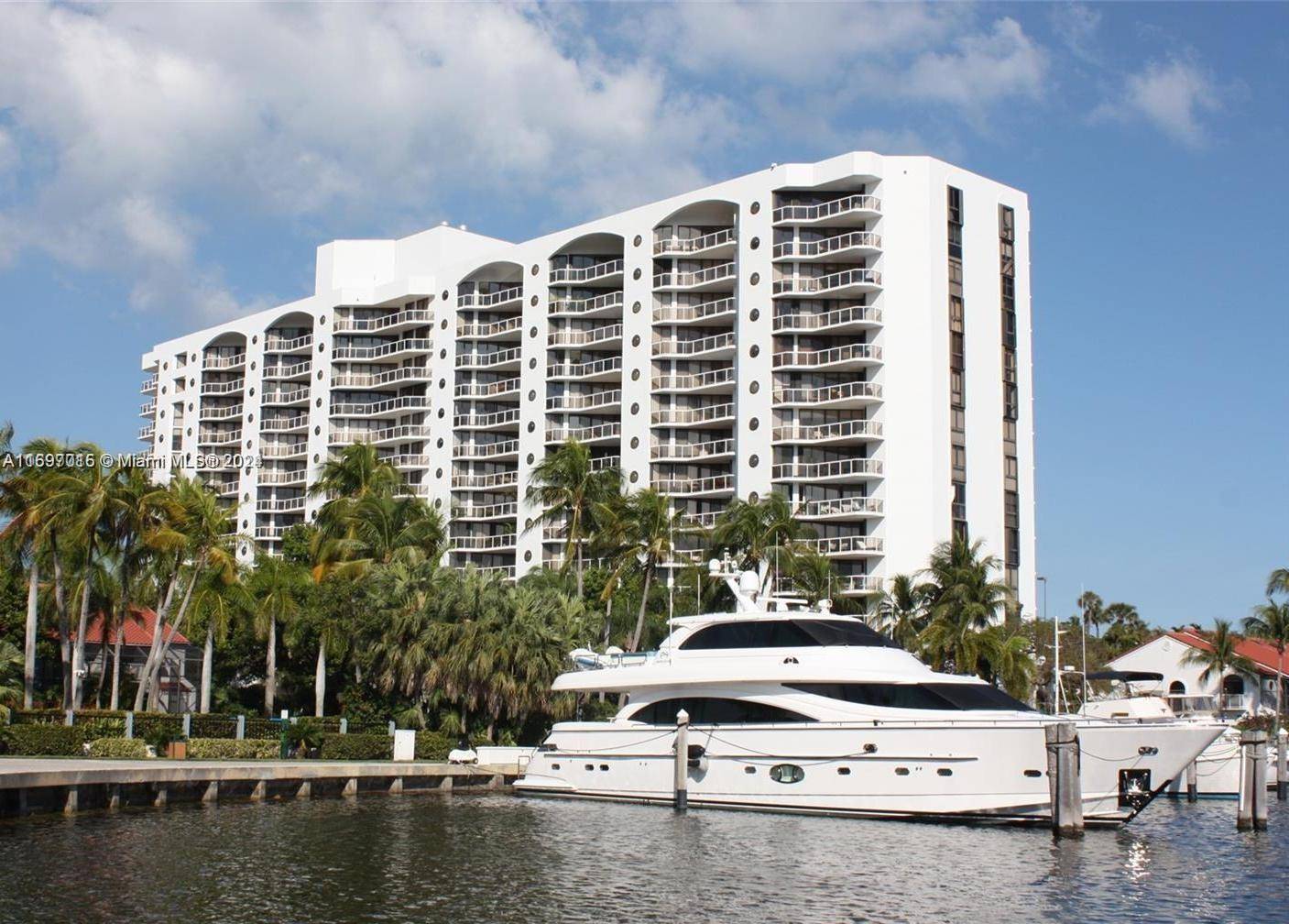 This turn key fully furnished and completely upgraded SE corner residence has 3 bd 2 ba, a large balcony and stunning water views overlooking The Waterways marina.