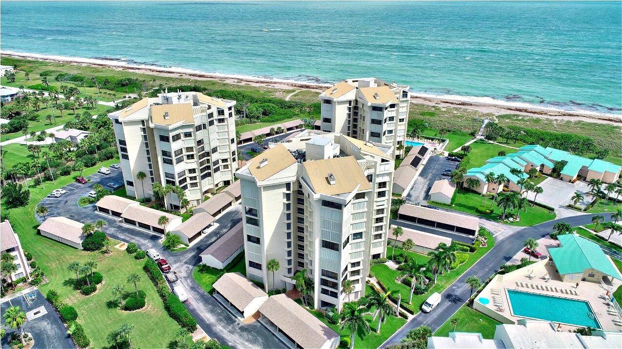 OCEAN VIEWS ! Panoramic ocean views from this stunning 3 bedroom 2 bath furnished condo with 2 enclosed balconies in Ocean Village !
