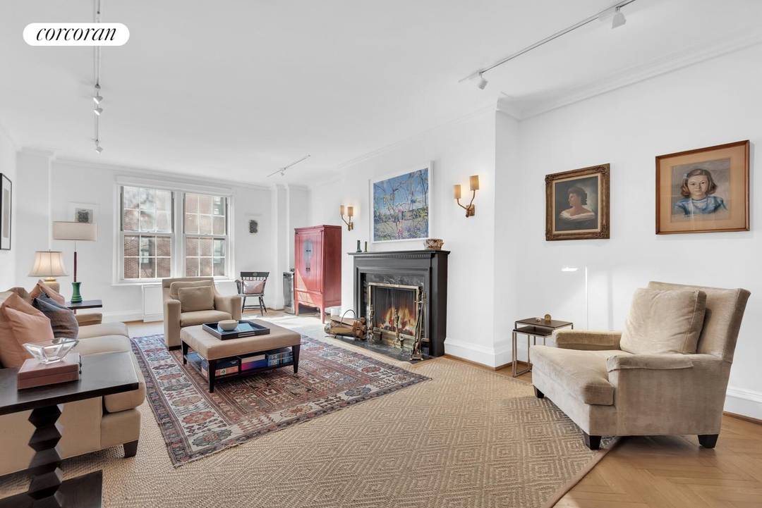 Old world elegance and contemporary luxuries imbue this gracious and expansive Edwardian 7 Room prewar home classic 6 with two staff rooms configured into third full bedroom situated in the ...