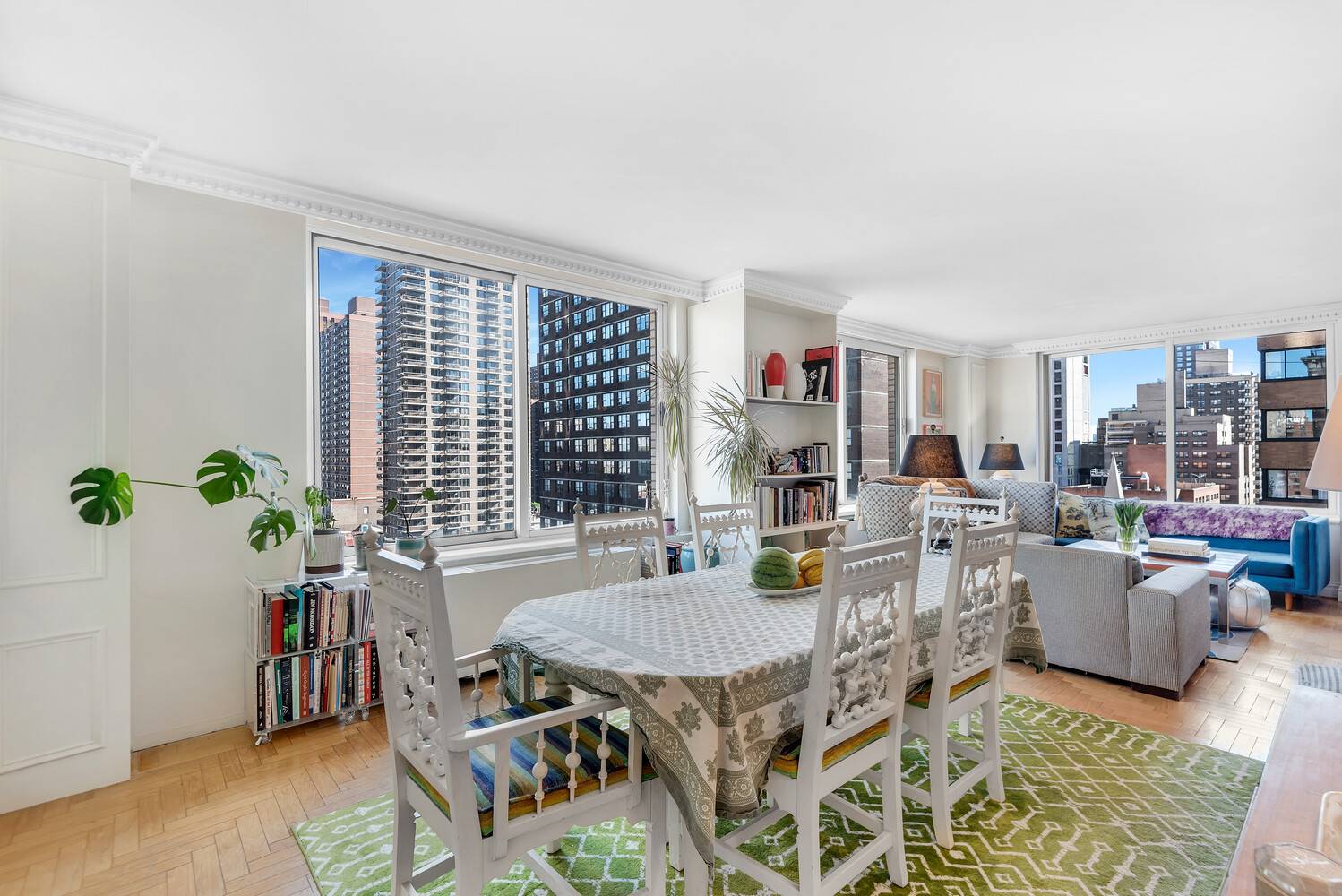 Corner High Floor 3 BR Home with Open City Views This sprawling, sun drenched 1, 750 square foot residence features high ceilings, oversized, sound proof windows, panoramic views, 3 full ...