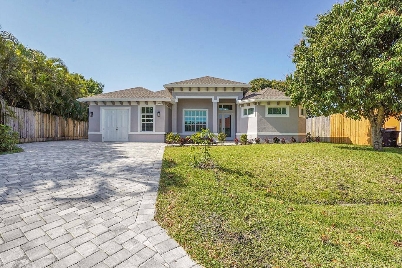 This one story house new construction will be ready in 2025.