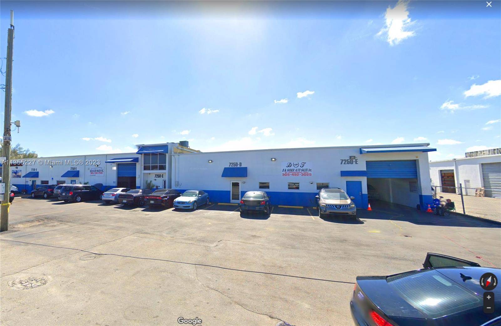 A free standing warehouse storage facility with 19, 178 SF of space.