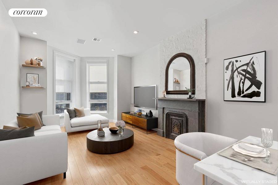 A Rarity Reimagined in Stuyvesant Heights 254 Stuyvesant Avenue is a majestic 4 story, 3 unitbrick and brownstone townhouse that pairs classic architectural character with thoughtful modern upgrades.