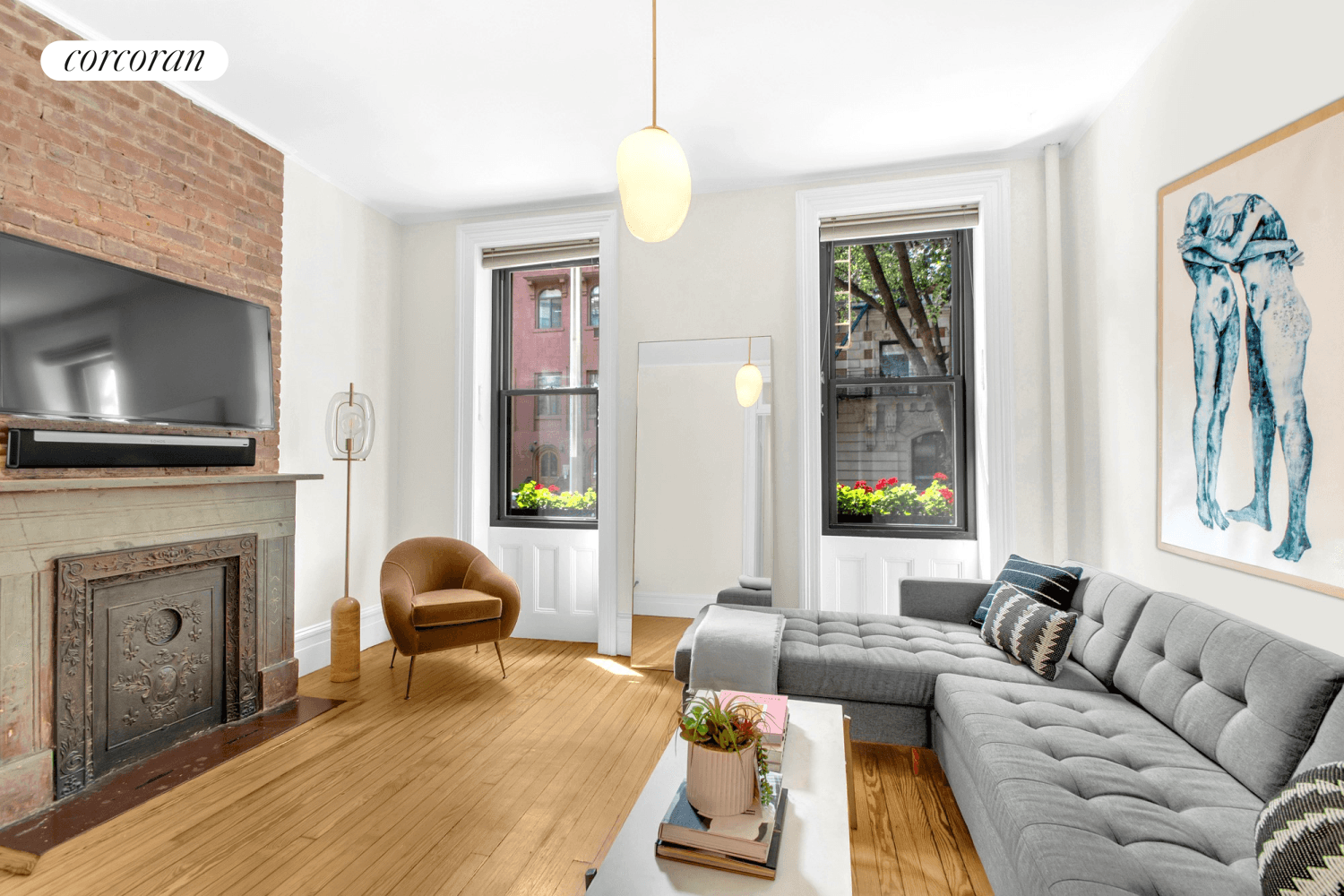 Welcome to 231 West 21st Street, Apartment 1A a stunning parlor floor 2 bedroom residence nestled in the heart of Chelsea.