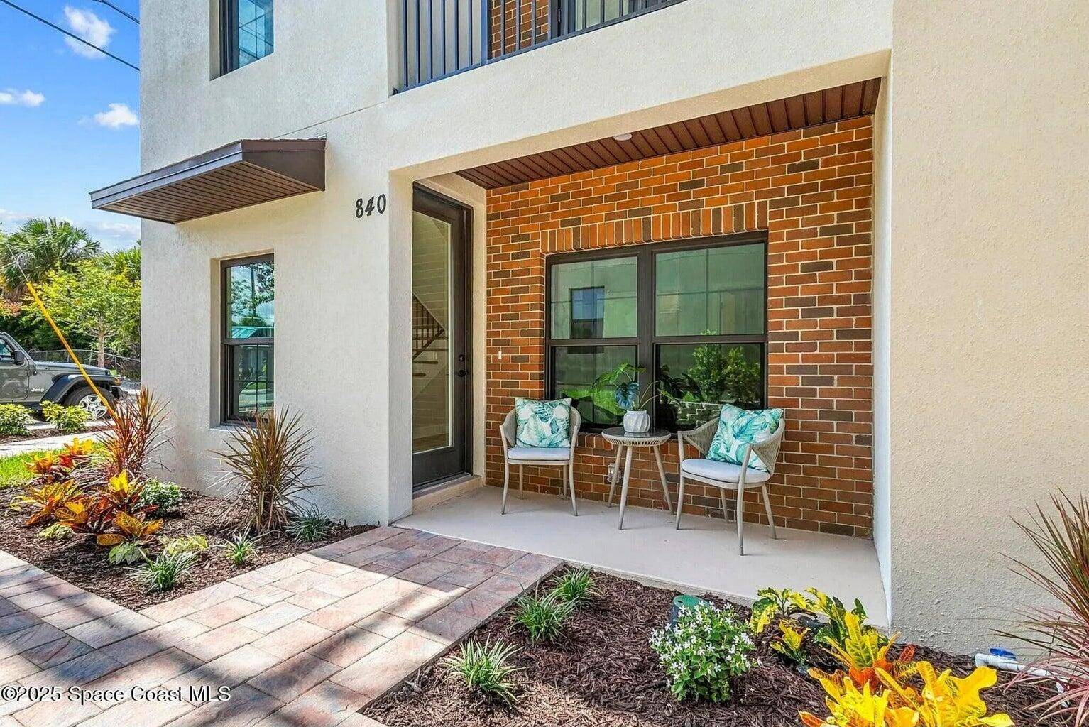 Brand new construction townhomes in an exclusive Art Deco inspired community just steps from Cocoa Village.