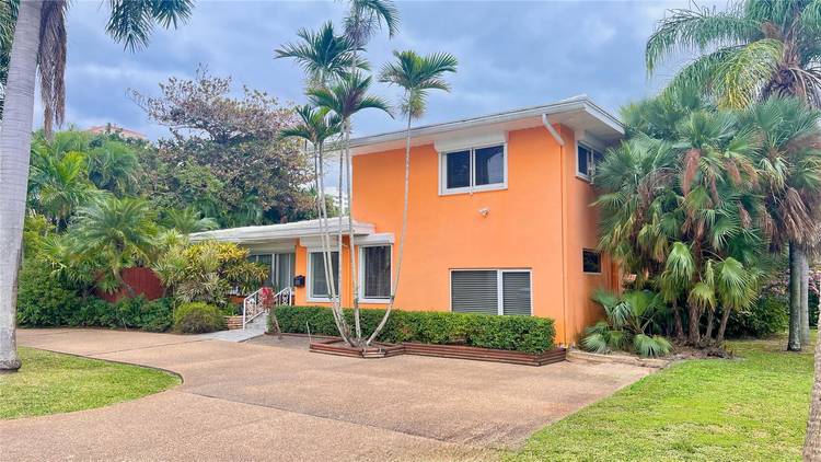 Great corner lot in Dolphin Isles, an upscale beachside neighborhood in Fort Lauderdale.