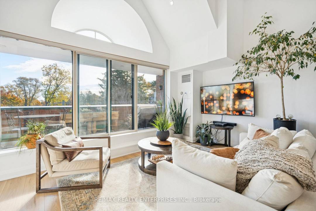 Nestled in the heart of Downtown Oakville, at Towne Square, this Penthouse retreat at The Ashbury, fully renovated in 2025, redefines executive luxury living.