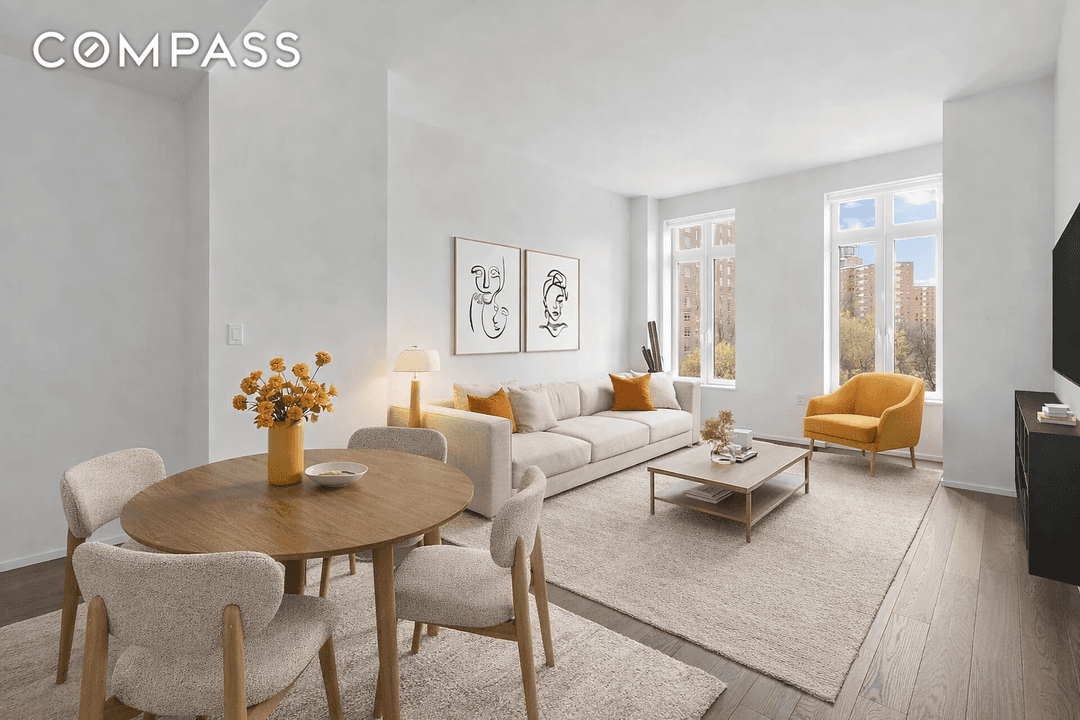 This expansive one bedroom residence spans approximately 831 square feet and is ideally situated in the heart of Morningside Heights.