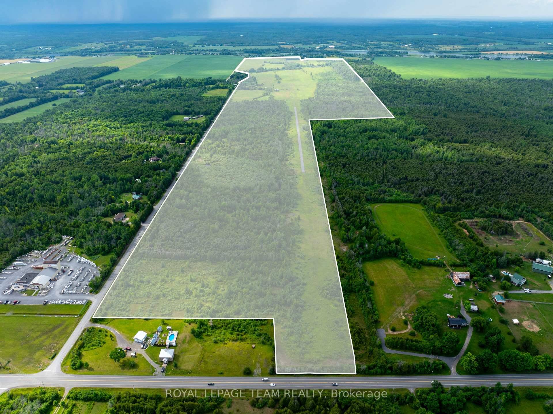 A remarkable opportunity to acquire 338 acres of diverse, multi use land just minutes from Kemptville and within easy commuting distance to Ottawa via Highway 416.