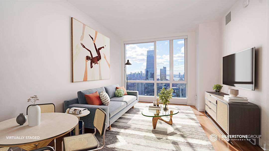 Perched high above Midtown West, Residence 57H at Manhattan View offers a rare opportunity to own a beautifully designed high floor alcove studio with dramatic open city, skyline, and Hudson ...