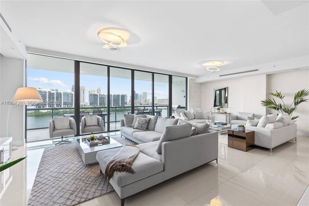 Experience refined waterfront living in this fully furnished residence at Echo Aventura, positioned on the best line in the building, this home showcases breathtaking open bay views and almost 4, ...