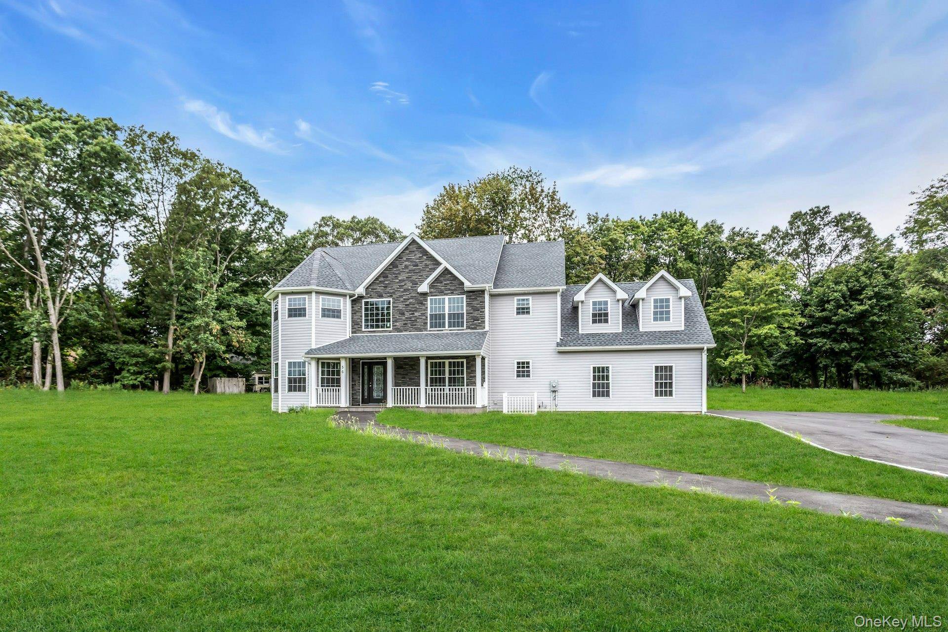 Introducing a stunning brand new Center Hall Colonial set on almost 1.