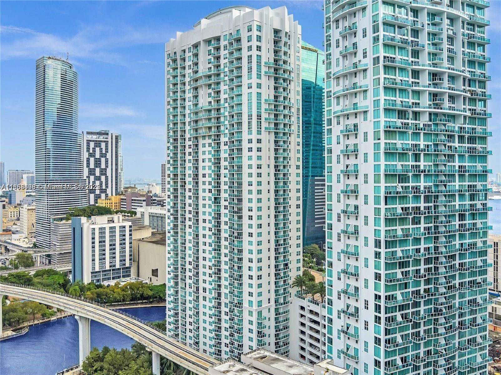 Perched on the 26th floor, this elegant 1 bed 1 bath condo offers miami river and city views ; an unbeatable location just steps from Brickell s finest restaurants, mall, ...