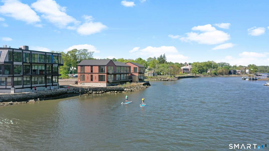 Introducing The Anchorage at Saugatuck Apartments a rare collection of just eight luxury waterfront residences available for yearly or 2 year lease along the picturesque Saugatuck River in Westport.