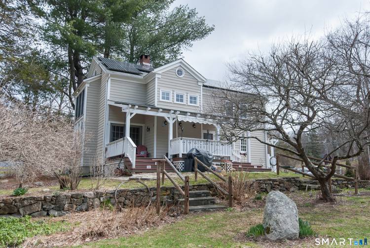 Quintessential Connecticut Farmhouse that has been remodeled to perfection.
