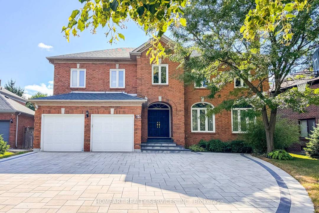 Beautifully Landscaped and New Interlocked, Bright Family Home On A Quiet Cres, MPAC 4, 383 Sq Ft 320 Sq Ft Addition, a total of over 4, 700 sq ft Above ...