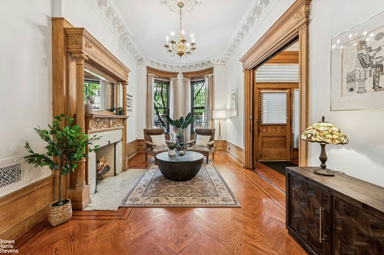 Exquisite Historic Townhouse in the Heart of South Harlem Step into a world where historic elegance meets modern sophistication.
