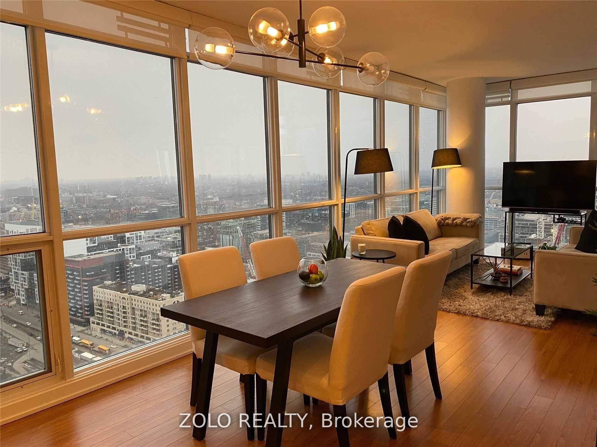 Immerse yourself in the awe inspiring vistas from this coveted corner unit on the 41st floor.