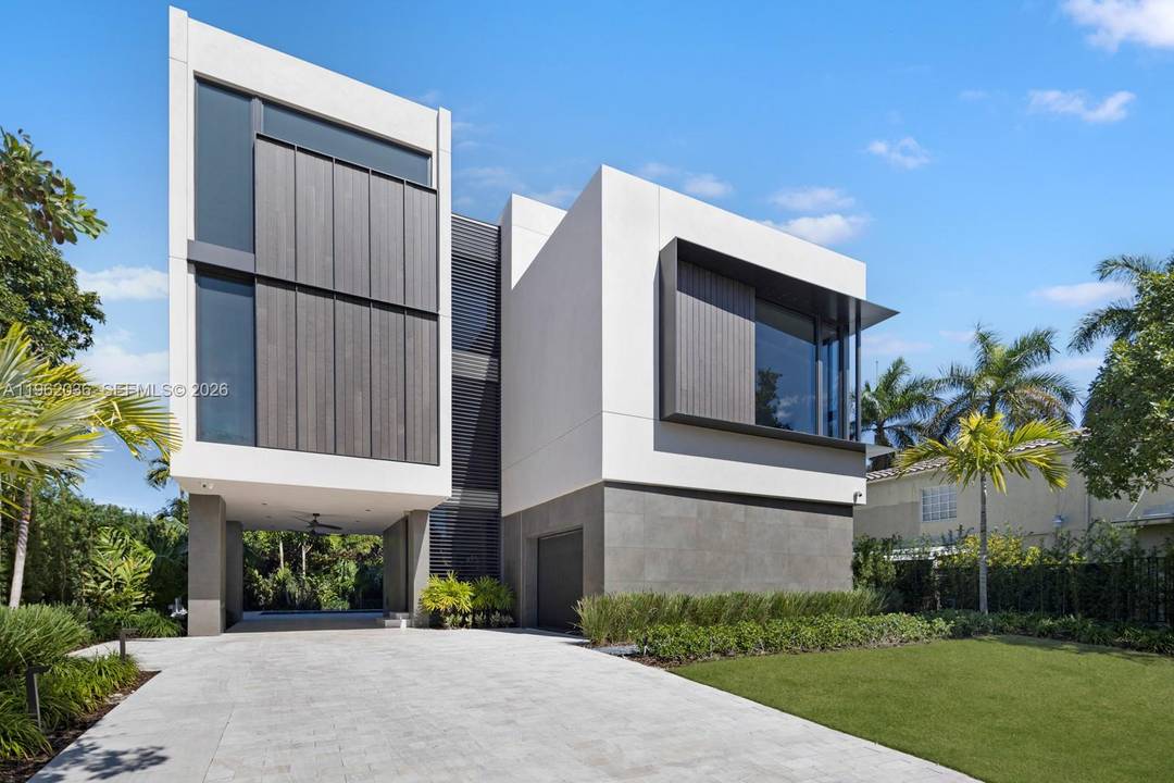 This exquisite new construction modern home completed in 2025, offers 3, 057 SF of interior living space.