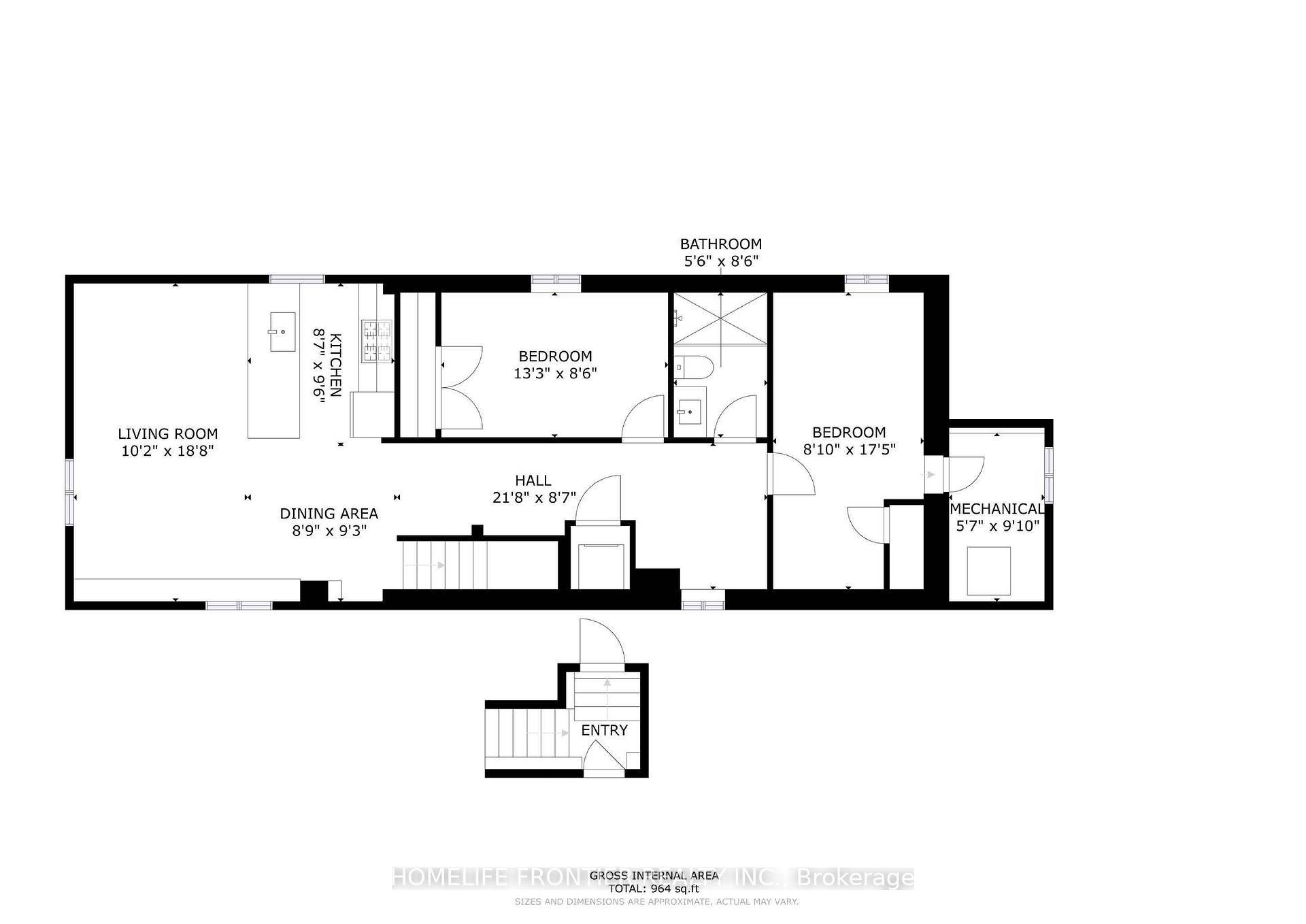 Welcome to this beautifully renovated 2bed den 1bathroom lower level unit, thoughtfully crafted for modern living with comfort and style.