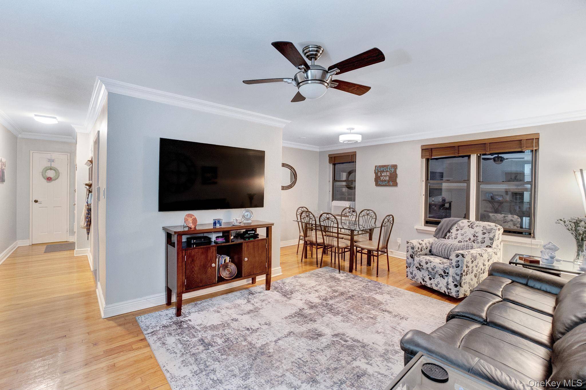 Beautifully renovated 2 bedroom, 1 bath co op in the heart of Forest Hills.