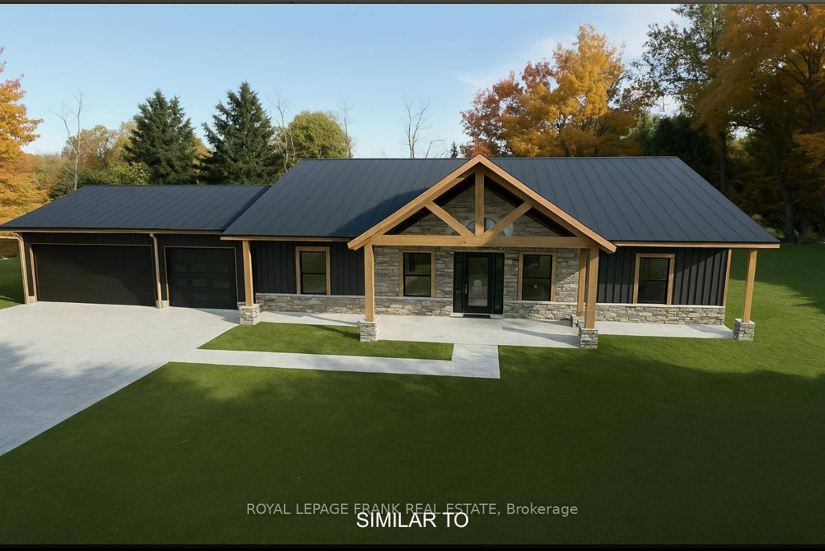 To be built Custom bungalow by Battaglia Homes in Bauer Estates an executive home rural subdivision near port hope.