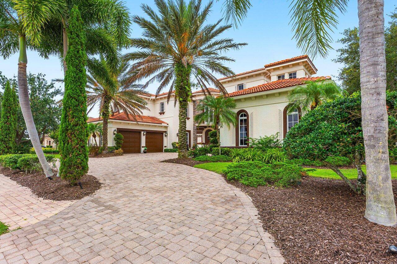 This stunning lakefront home boasts 26 ft.