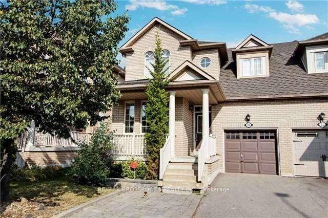 Spacious amp ; Bright, Aspen Ridge Built, Solid Brick 2 Storey Semi Detached Home In High Demand Cachet Community Of Markham, Close To D.