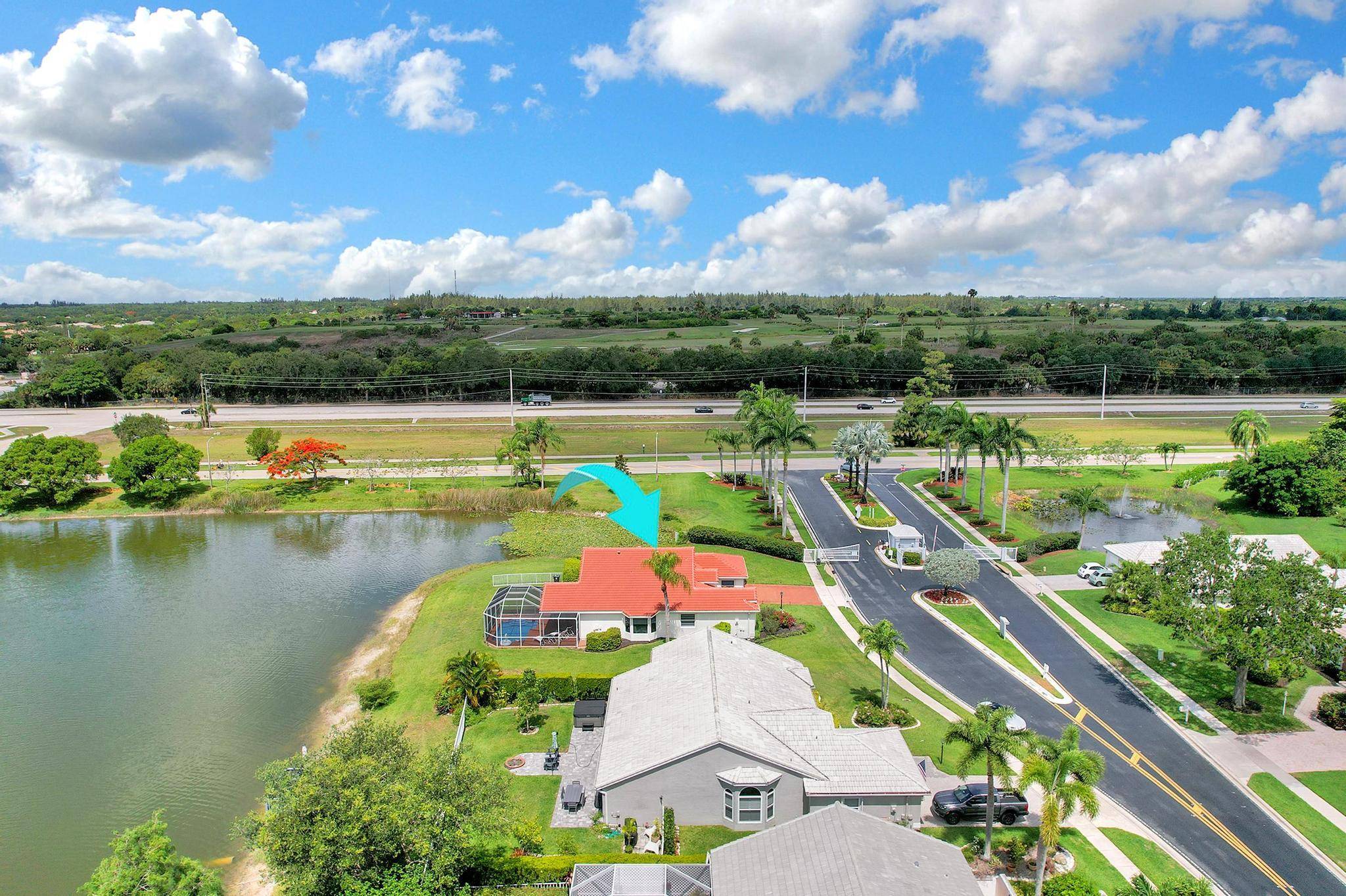 Stunning lakefront home in prestigious Sandpiper Isles, fully renovated in 2023, offers luxurious living with modern elegance.
