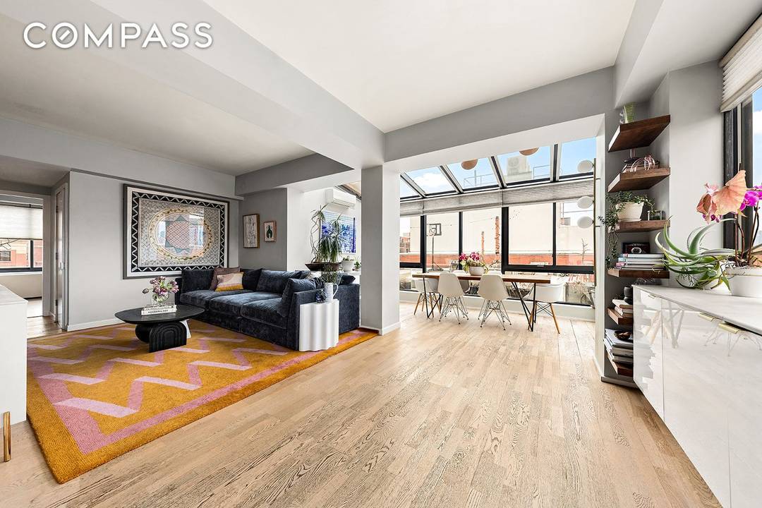 Breathtaking 360 degree skyline views await you in this sun drenched 3 bedroom, 2 bathroom gem, complete with a massive 1900 SQFT private roof deck and deeded parking a true ...